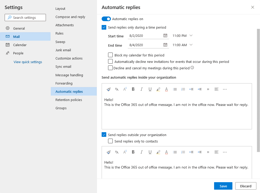 Outlook 365 Calendar Notifications Not Working AMISOQ