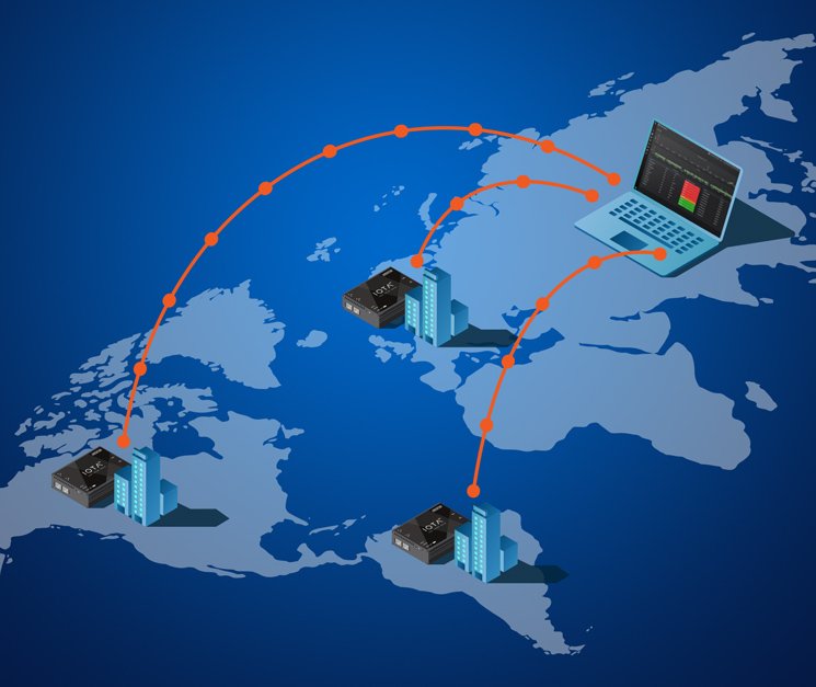 Monitoring Remote Sites with IOTA